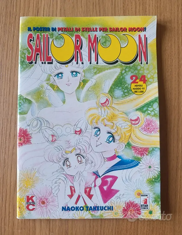 Sailor Moon 24 con poster ed. 1995