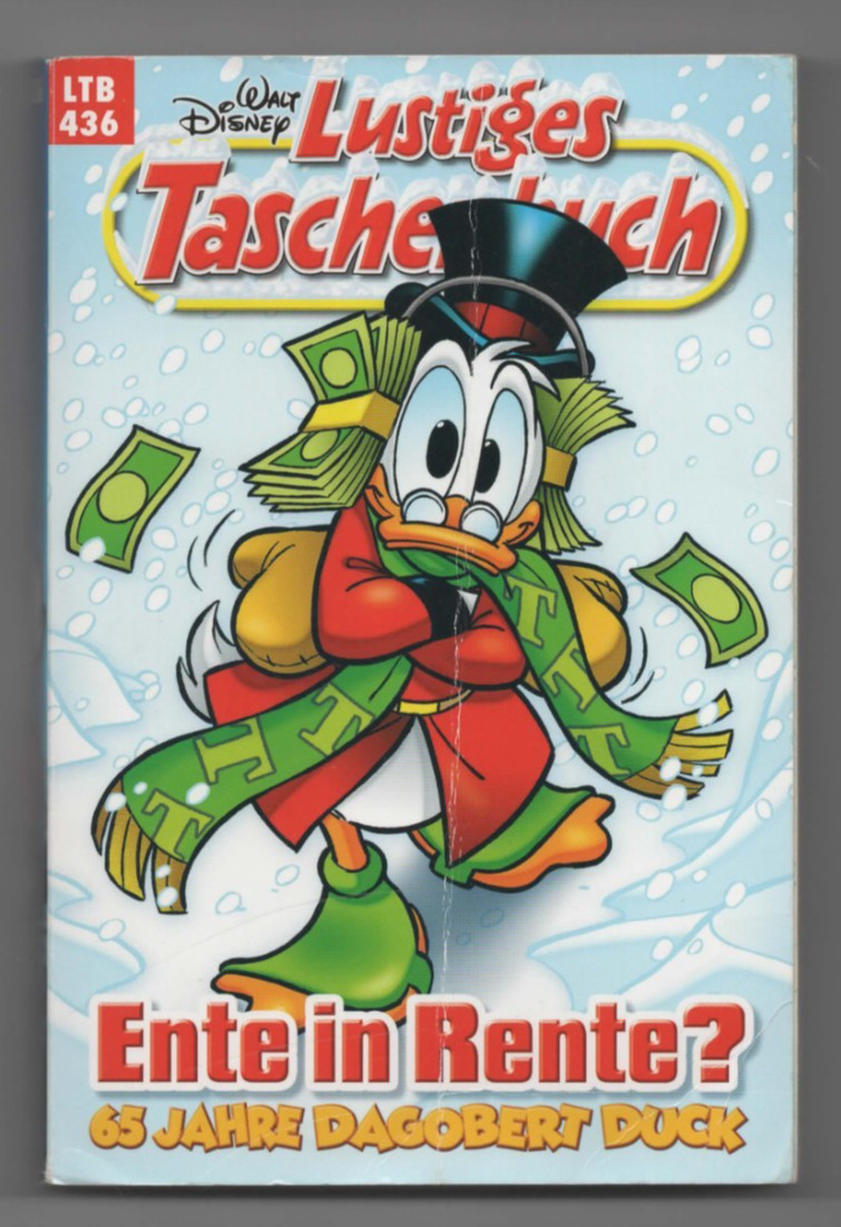LTB 436 LIBRO TASCABILE DIVERTENTE - ANATRA IN PENSIONE? - DONALD DUCK-TOPOLINO-DAGOBERTO*
