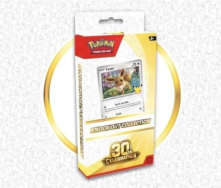Pokemon TCG 30° Anniversario Celebrazione Collezione Knock Out PREVENDITA 9/16