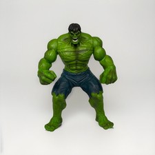 Hulk Smash N' Stomp Talking Action Figure LightUp Eyes Hasbro 2008 Marvel Tested