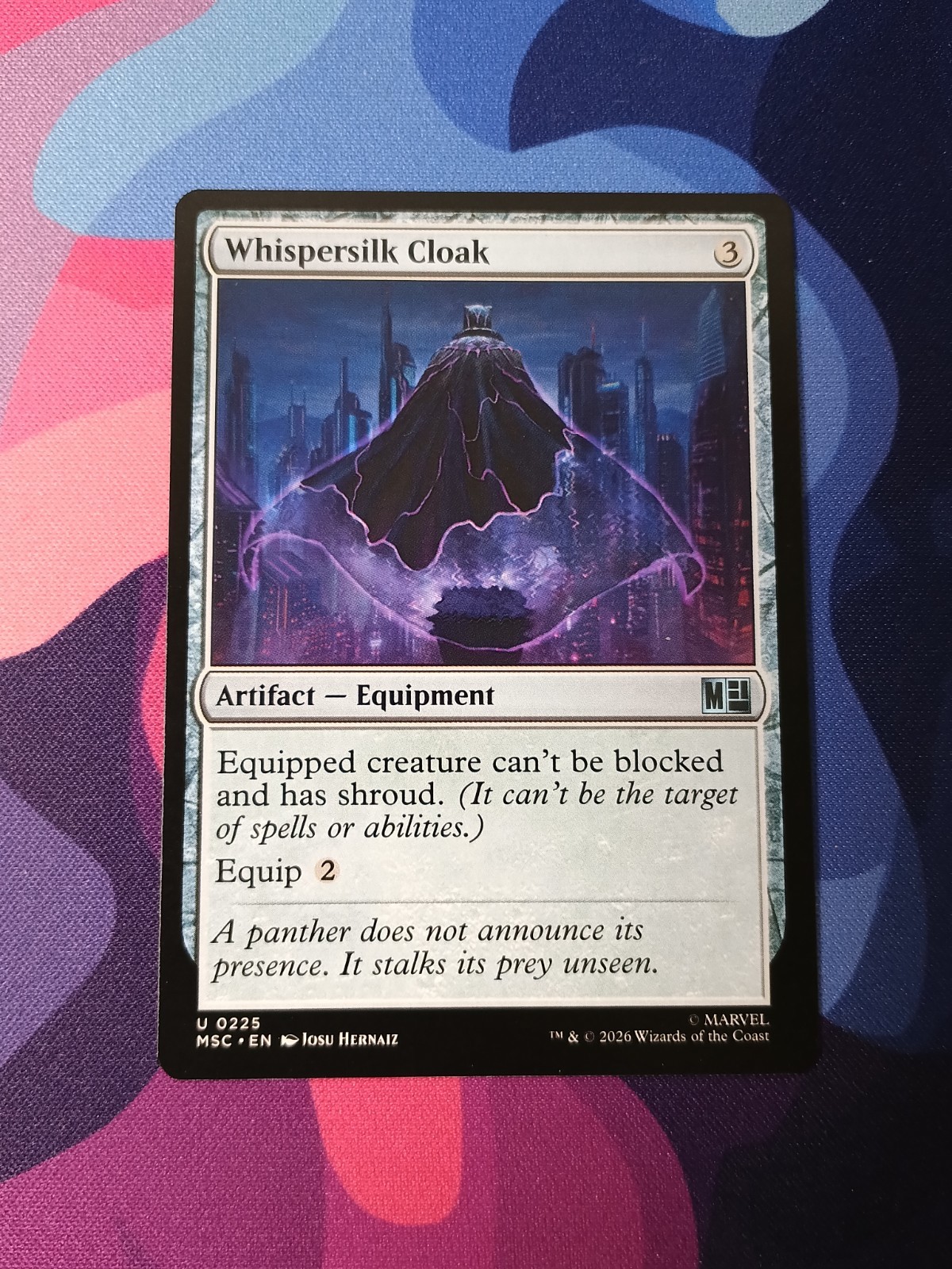 Mantello Whispersilk | Marvel Super Heroes | Nuovo con scatola | MTG
