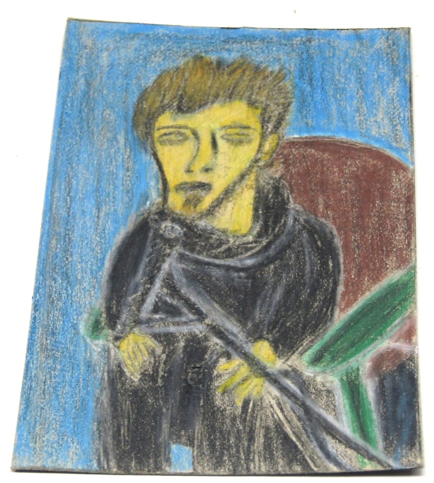 Scott Weiland Stone Temple Pilots Tribute Hand-Drawn Expressionism ACEO Art Card