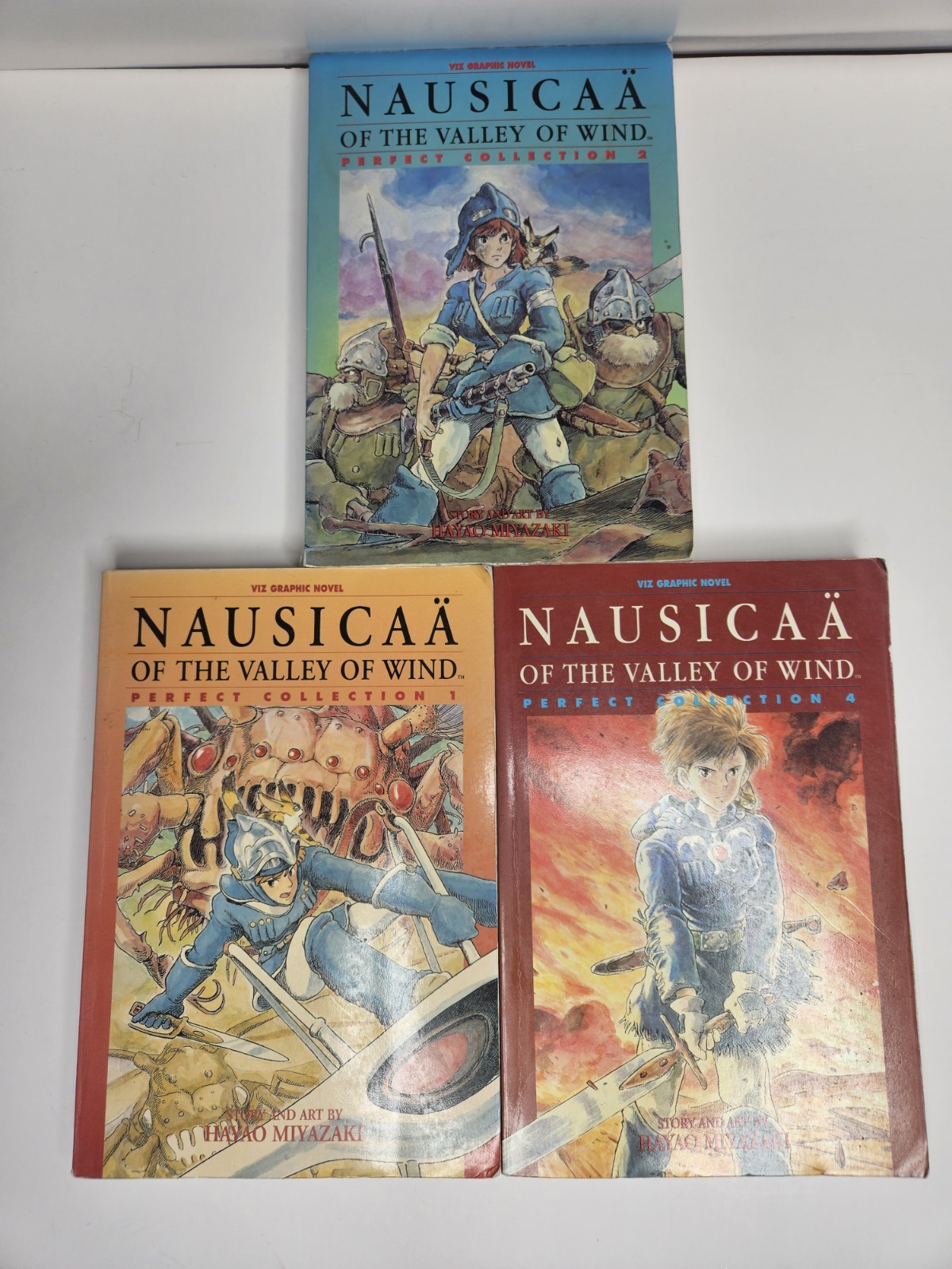 Nausicaa della Valle del Vento Collezione Perfetta 1-2 e 4