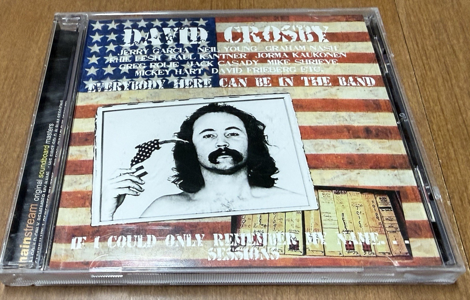 David Crosby Everybody Here Can Be In The Band CD MainStream 2003 Jerry Garcia