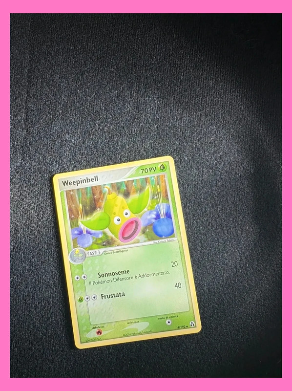 weepinbell 47/92 ex La leggenda Di mew
