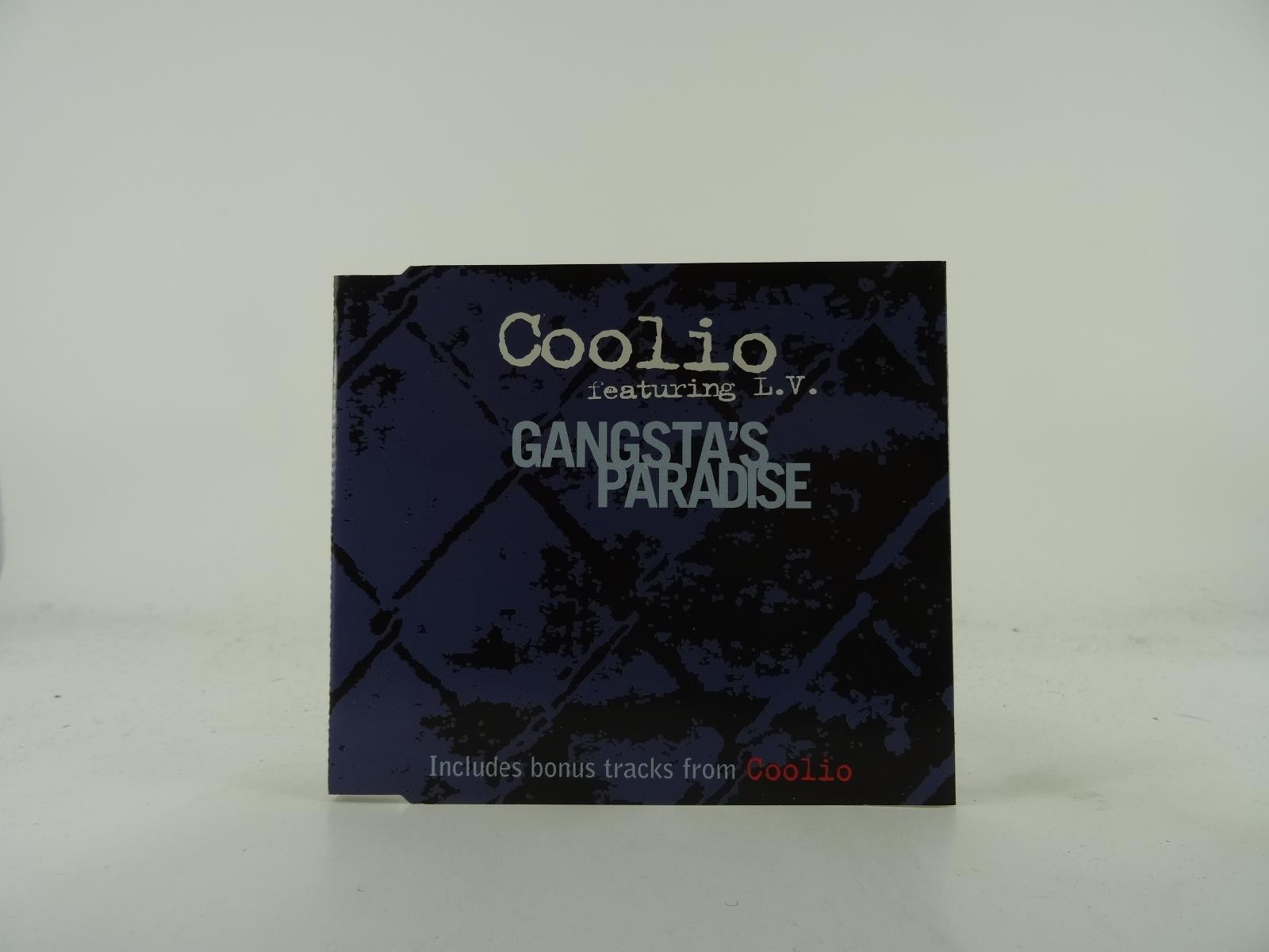 COOLIO FT L.V. GANGSTA'S PARADISE (A54) 4 Track CD Single including Picture Slee