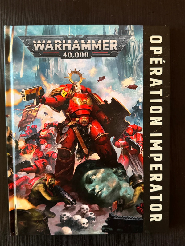 Livre opération Imperator Armageddon Warhammer 40000