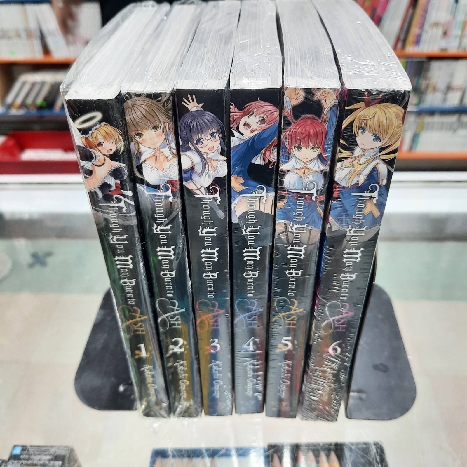 NUOVO Anche se puoi bruciare in cenere vol. Manga inglese 1-6 di Kakashi Oniyazu 