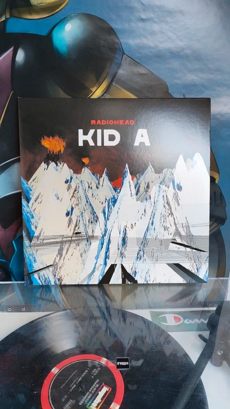 Vinyle Kid A de Radiohead édition spéciale 140 grammes