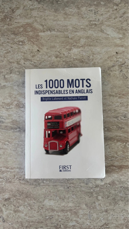 Les 1000 mots indispensables en anglais