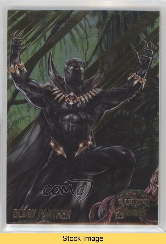 Fleer Ultra Avengers 2022 Rainbow Black Panther #7 LEGGI 4f0