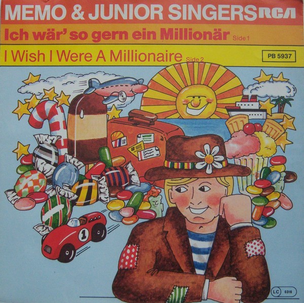 Memo & Junior Singers - Ich Wär' So Gern Ein Millionär (7", Single) (Very Good