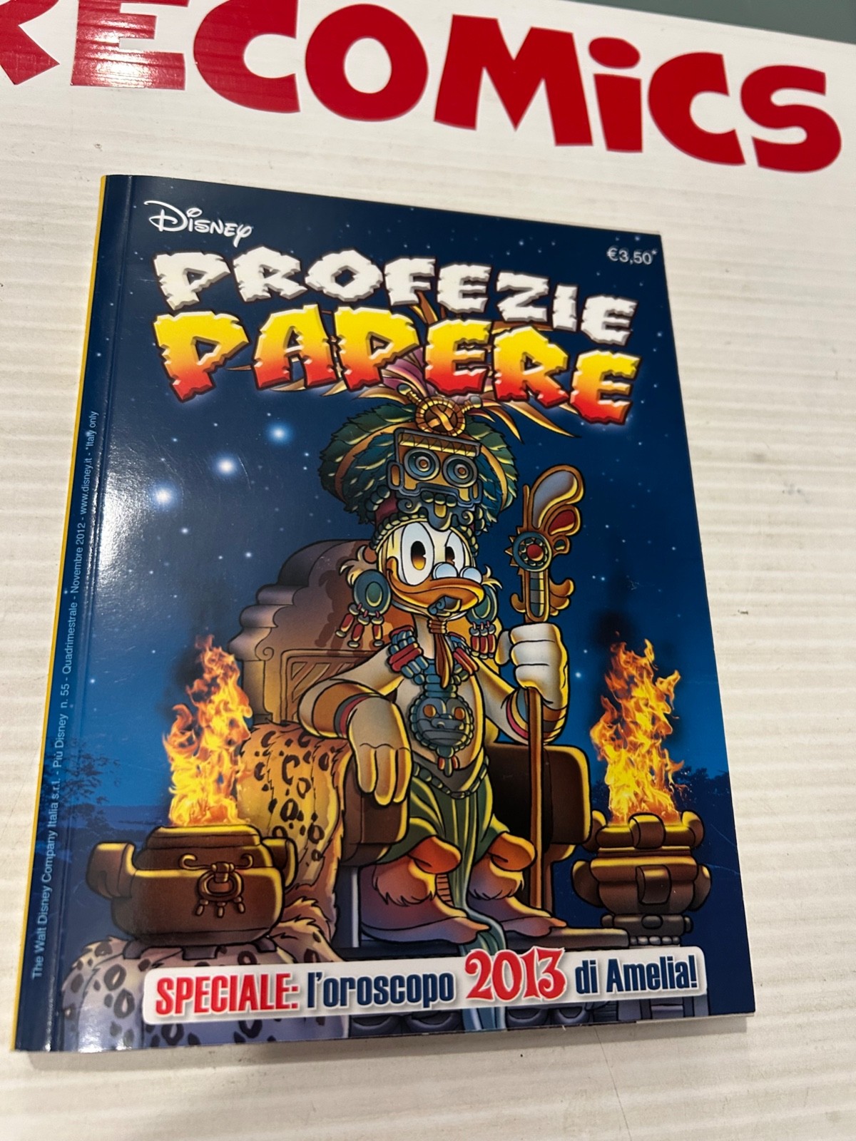 DISNEY PROFEZIE PAPERE      NOV. 2012   EDICOLA/MAGAZZINO   E11