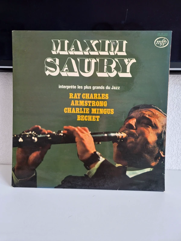 Maxim Saury – Les plus grands du Jazz – 33T Vinyle MFP 1976