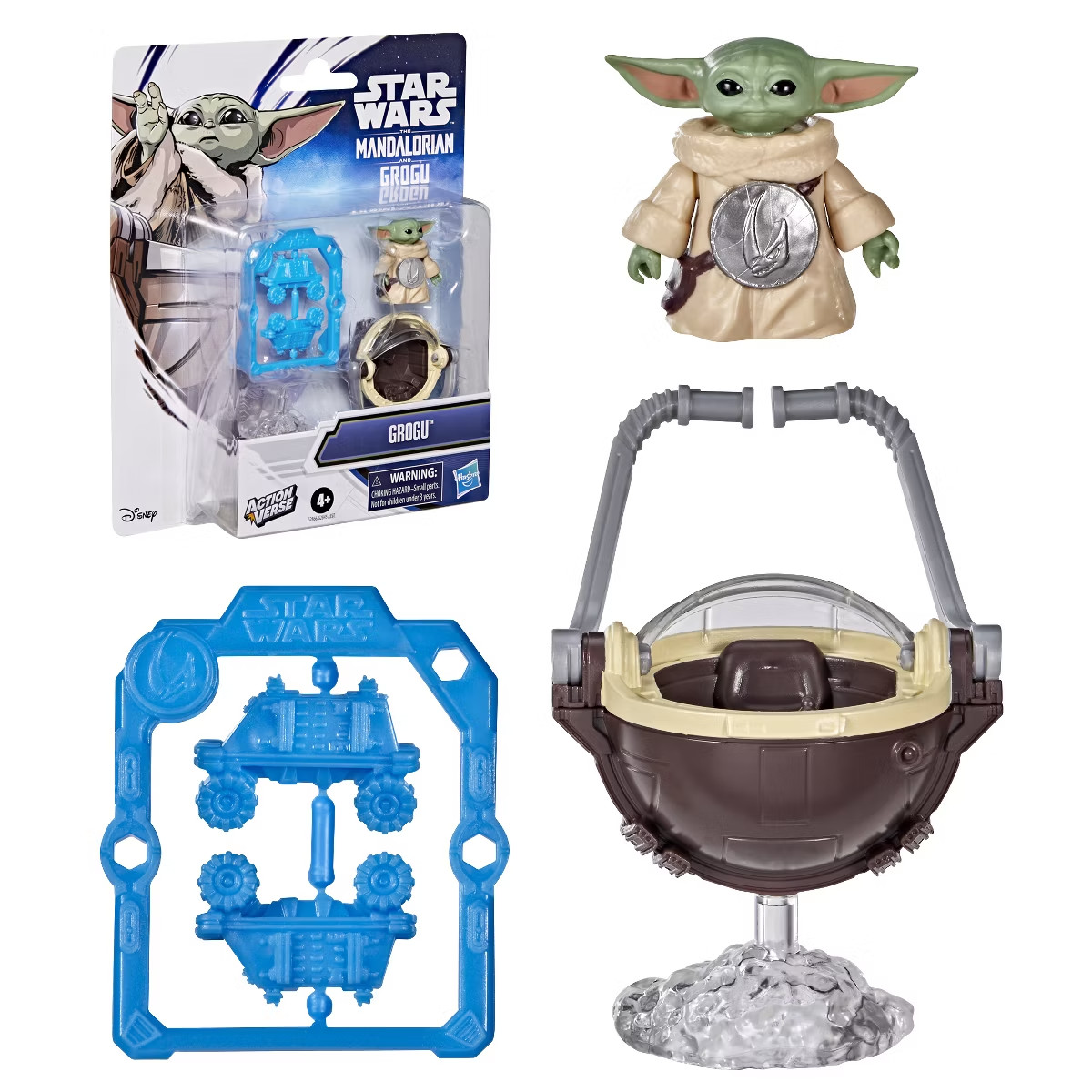 Star Wars Modellino Il Mandaloriano e Grogu: Grogu 1,5"
