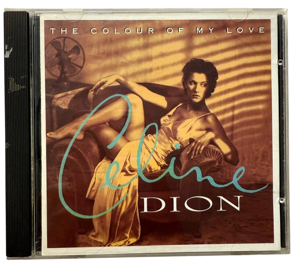 Celine Dion The Colour of My Love CD Album 1993 Pop Music Sony Music Canada