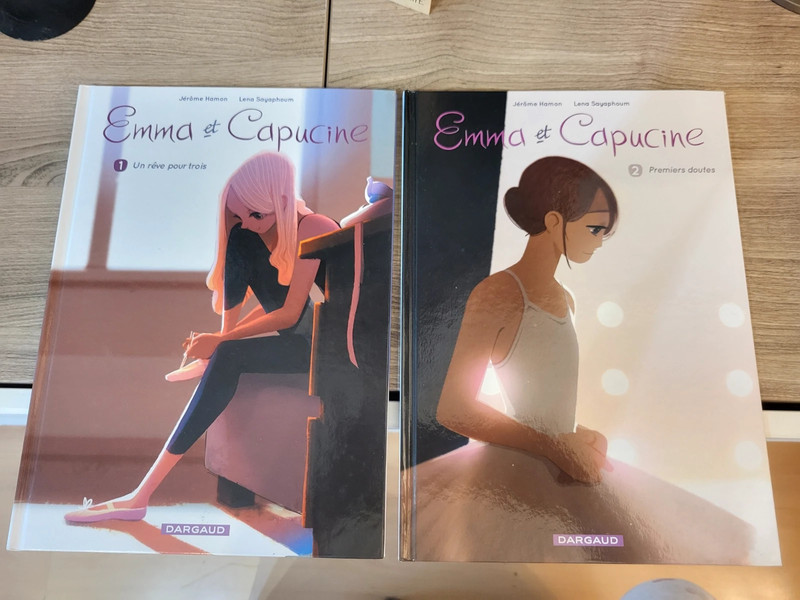 BD Emma et Capucine tomes 1 et 2