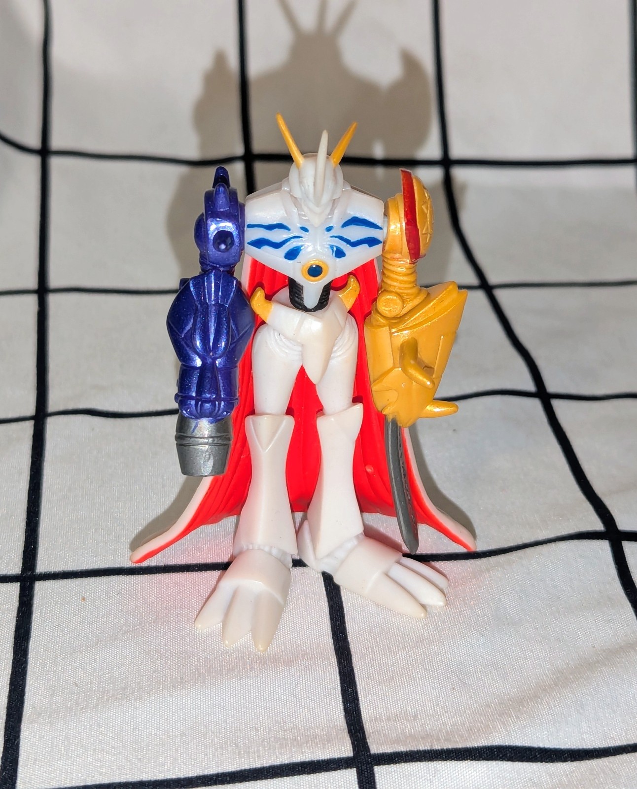 Vintage 2000 Digimon Omnimon Omegamon Bandai PVC 6-3/4” Action Figure