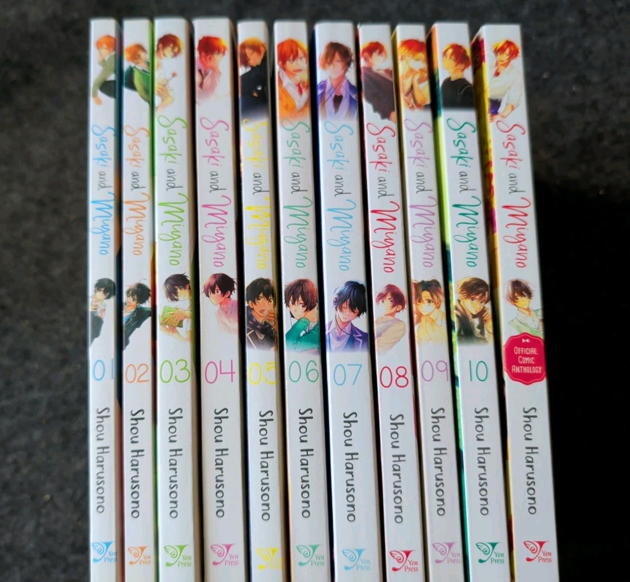 Sasaki E Miyano di Shou Harusono Manga Volume 1-10 con Antologia Fumetto