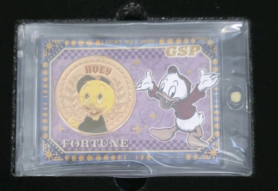 Donald Duck 90th Card.Fun LOUIE Treasures Of Time GSP05 Coin Card SSP US SELLER
