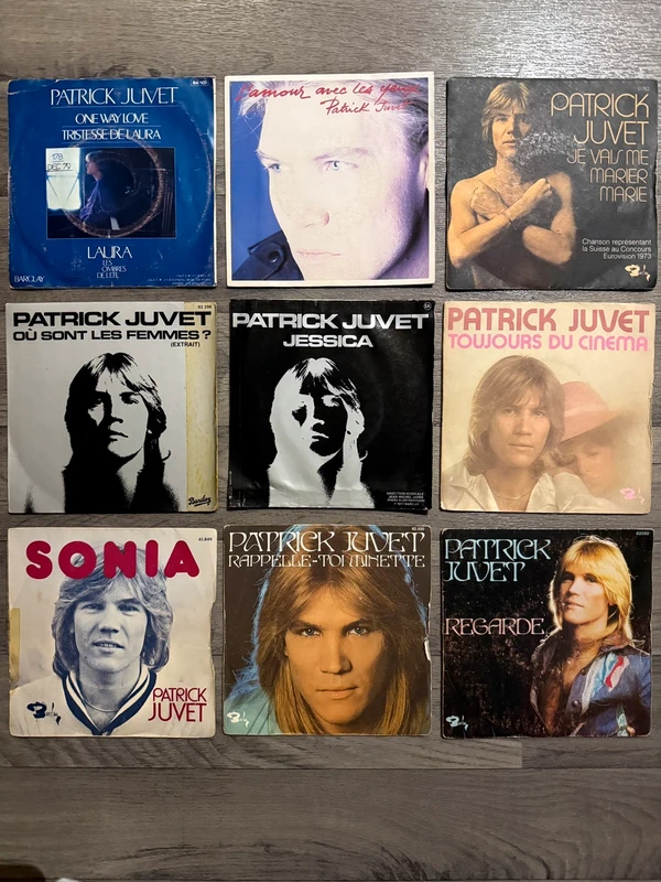 Disque vinyles Patrick Juvet