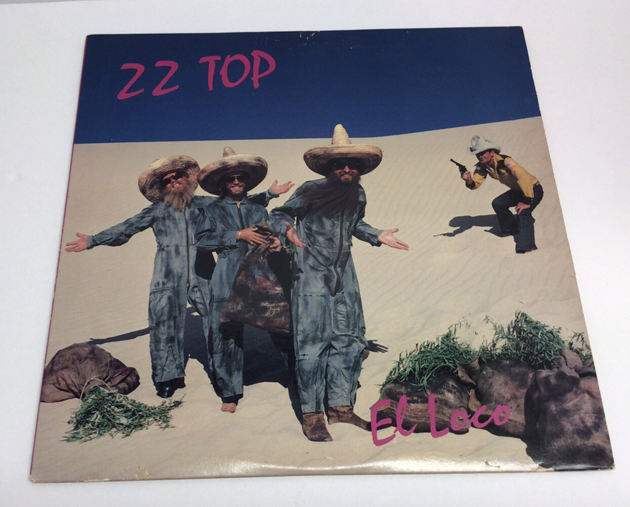 1981 ZZ TOP LP El Loco Warner Bros 1st Pressing BSK3593 Dusty Hill Texas
