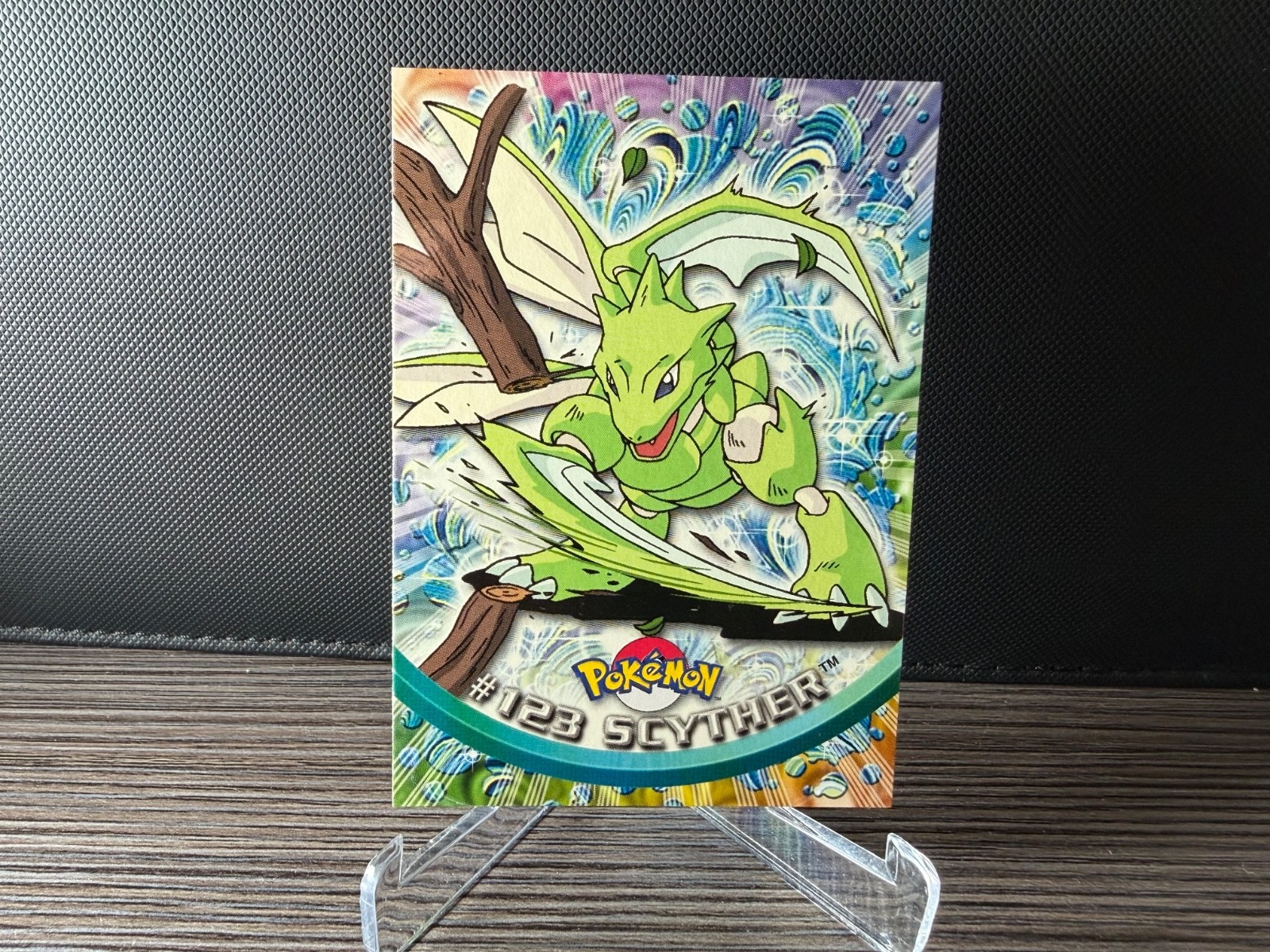Scyther #123 Non-foil Topps Pokemon Series 3  2000 C5-130