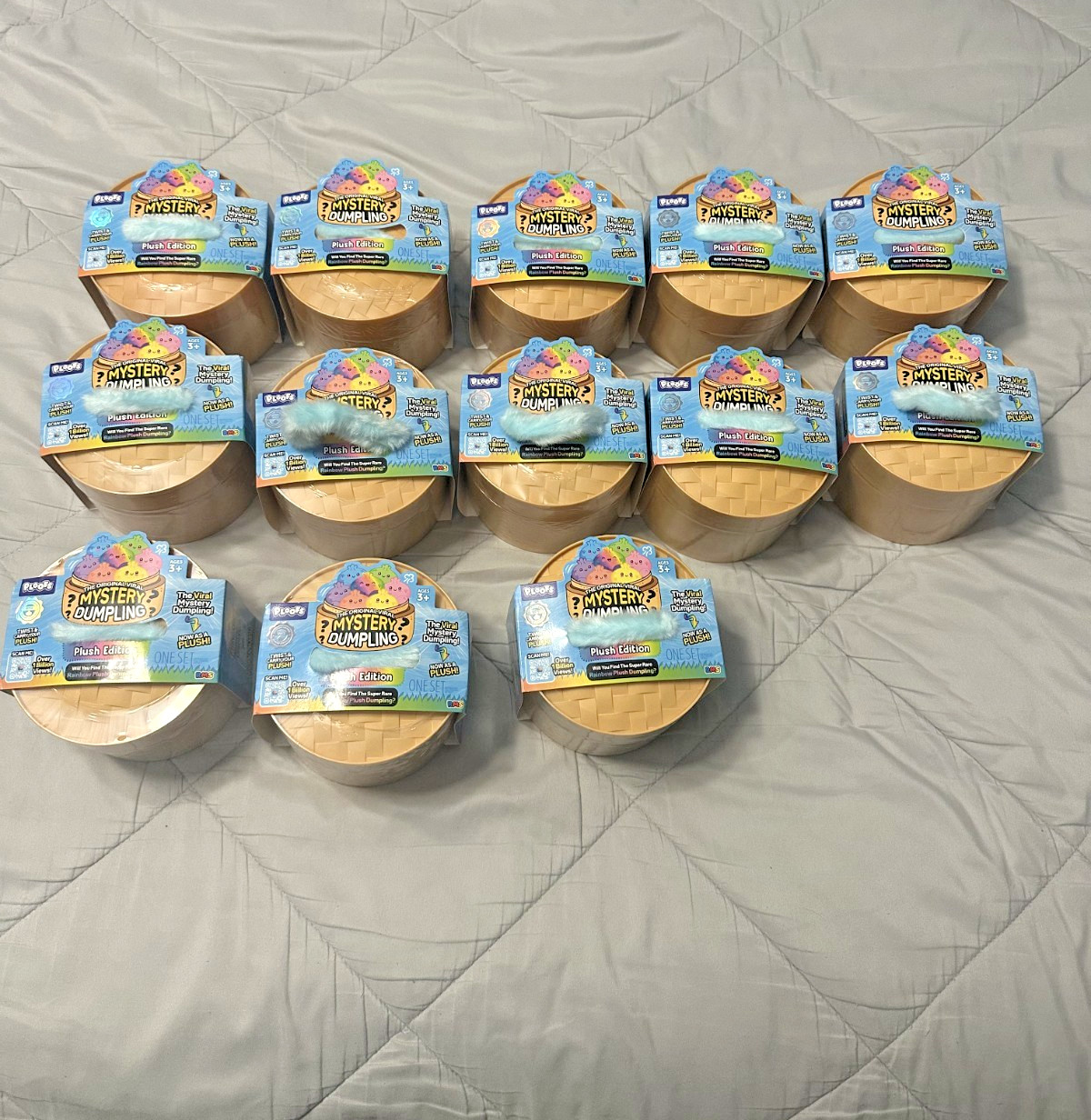 SEALED/UNOPENED RMS Crazy Fun Authentic PLUSH Mystery Squishy Dumplings