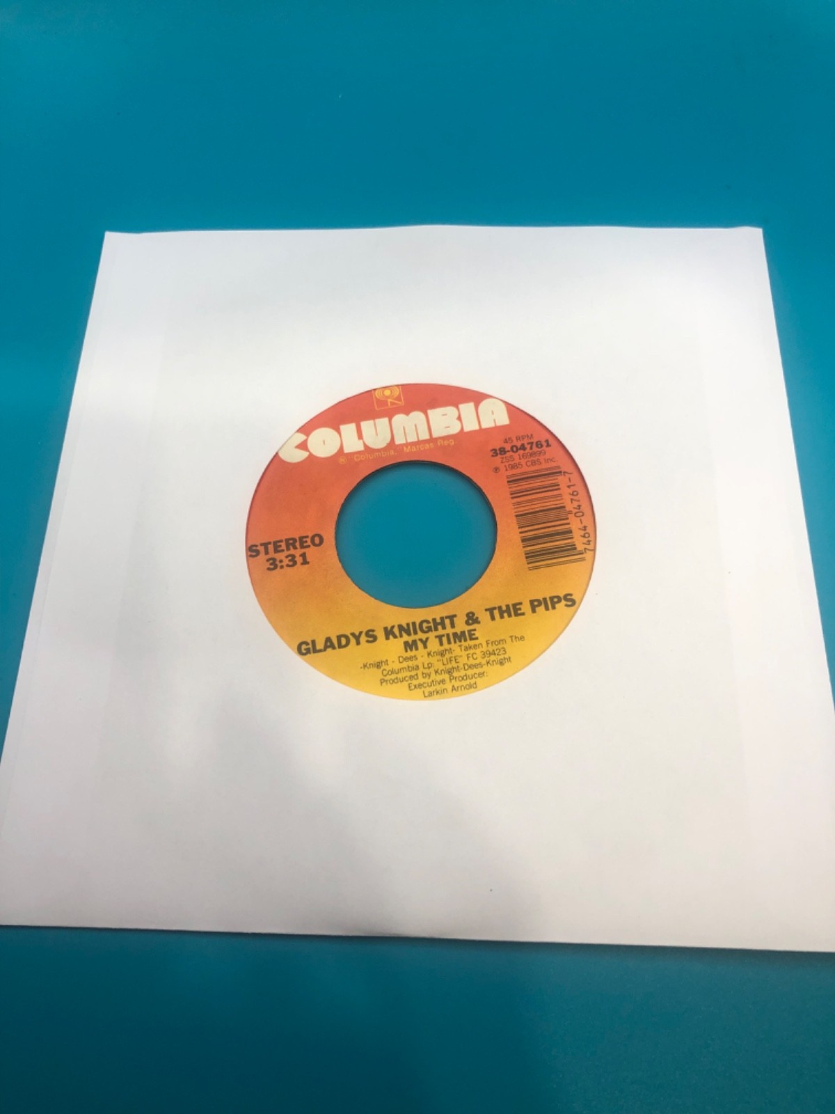 Gladys Knight And The Pips – My Time 45 RPM Vinyl NM