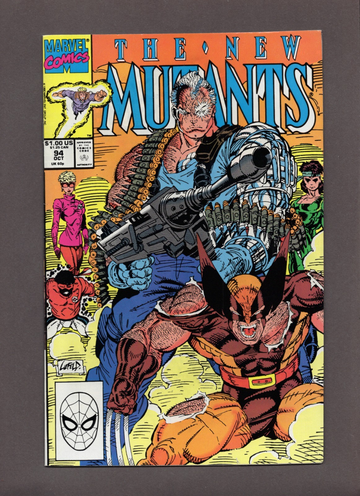The New Mutants #94 (1990, Marvel Comics) 8.0 Very Fine | Wolverine
