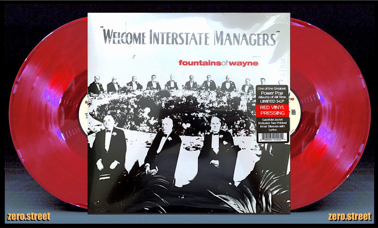 FOUNTAINS OF WAYNE Welcome Interstate Managers 2LP on COLOR VINYL New SEALED red