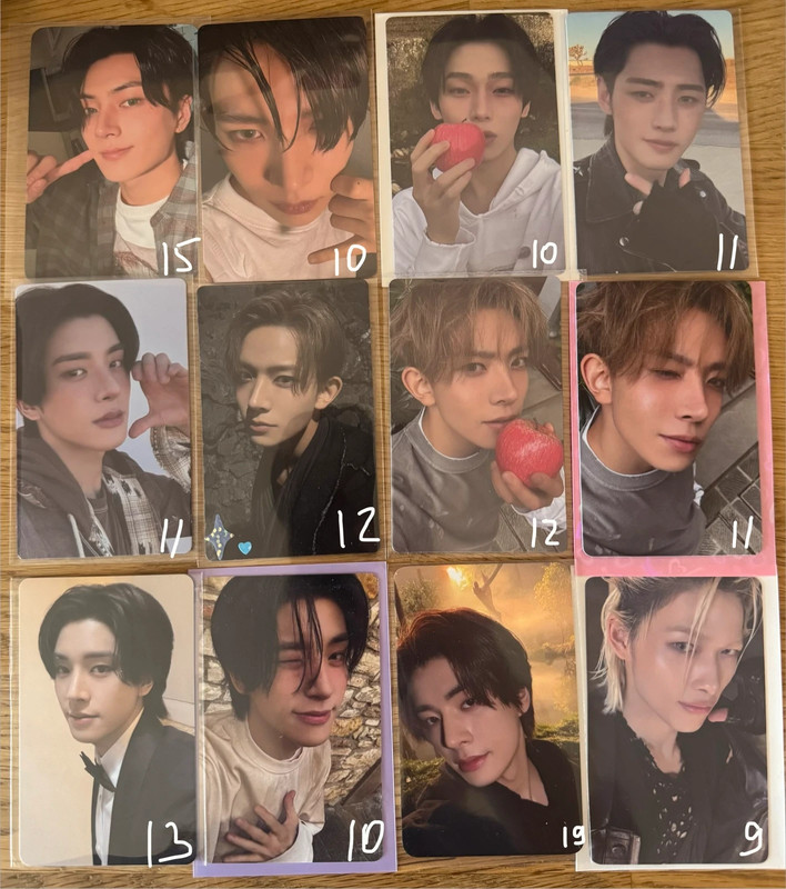 Enhypen misc photocards