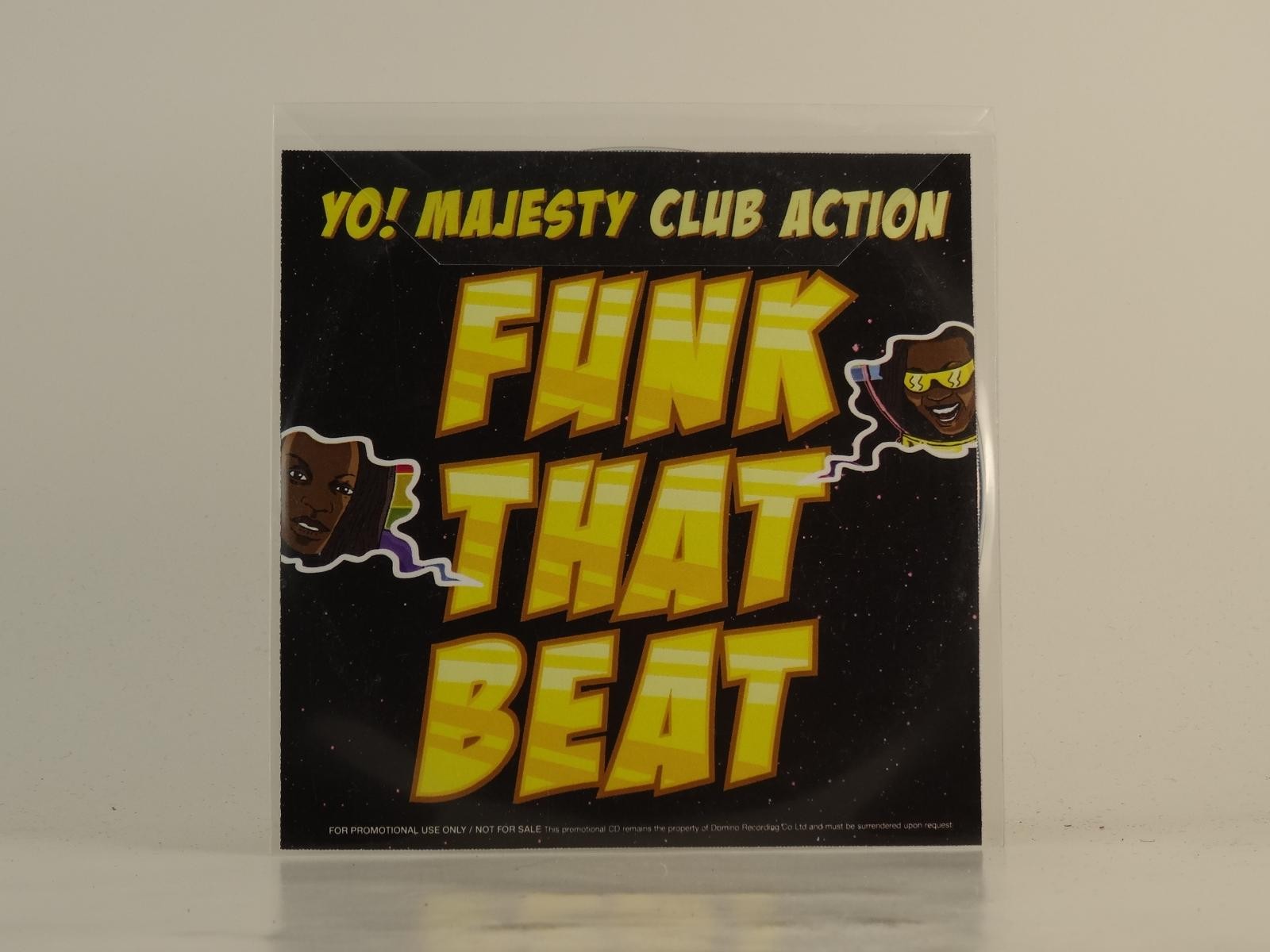 YO! MAJESTY CLUB ACTION FUNK THAT BEAT (D90) 5 Track Promo CD Single plus Pictur