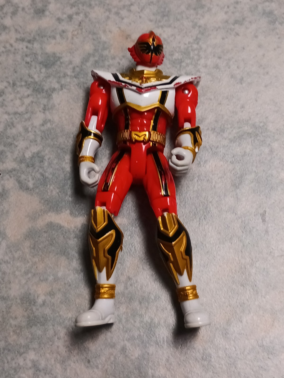 Power Rangers 5.5" Jason Red Ranger Action Figure Bandai 2006 VTG Collectible 