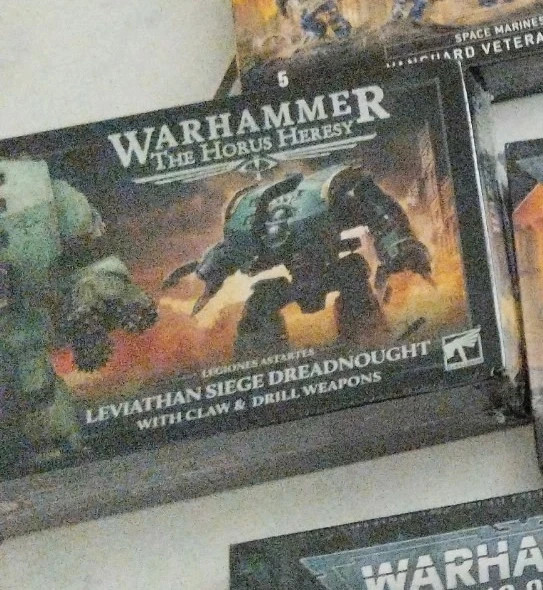 Warhammer HH dreadnought de siege Leviathan