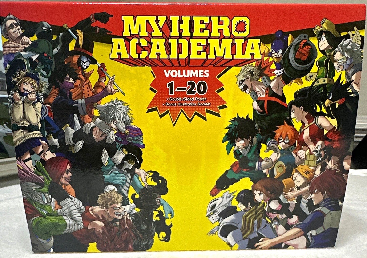 VIZ Media My Hero Academia Manga Box Set Lotto Misto Volumi 1-20