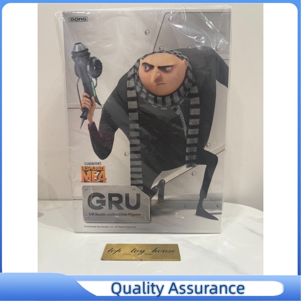 1PCS Nuovo Pop Mart X GONG Cattivissimo Me Gru 1/8 Action Figure Giocattolo da Collezione Mo