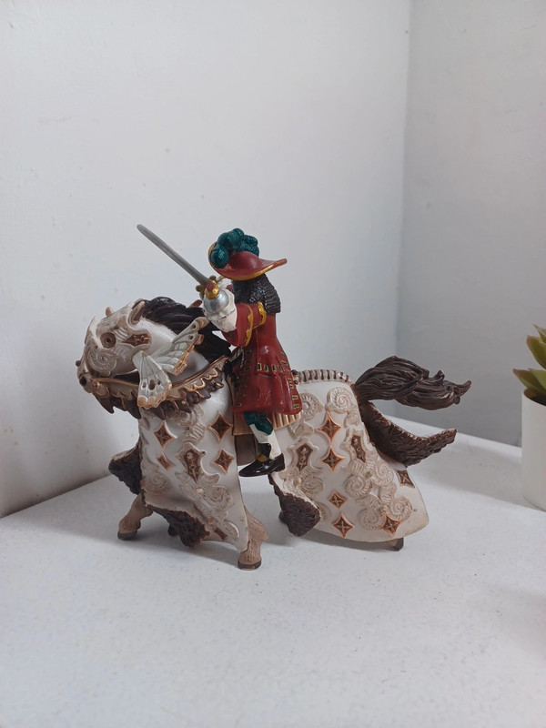 Caballo y ginete de colección