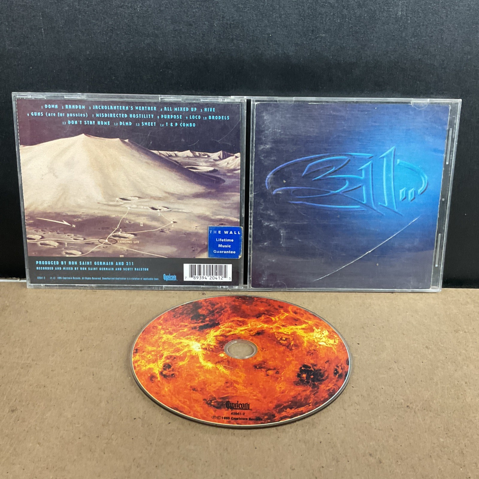 311 [PA] by 311 (CD, Feb-2001, Zomba (USA))
