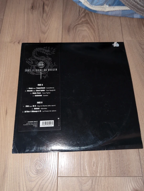 Vinyle Sous le Signe Du Dragon  ( Rap Français)
