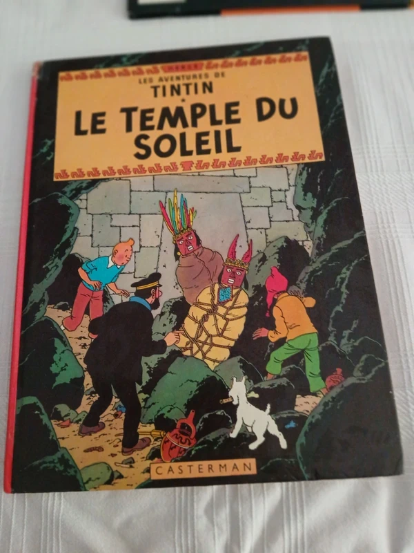 BD Tintin et le temple du soleil