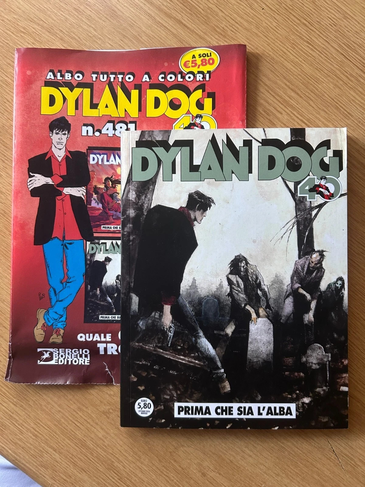 Dylan Dog 481 - Prima che sia l'alba - variant cover Corrado Roi