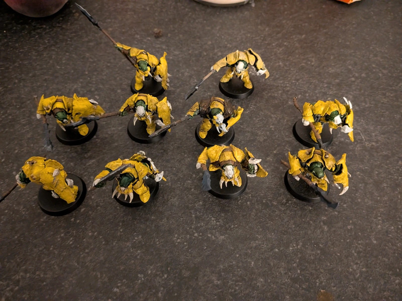 Warhammer age of sigmar ork durboys orruk
