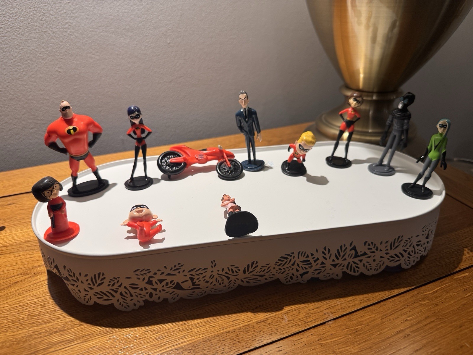 Pacchetto Personaggi Disney Pixar Gli Incredibili Mr Incredible Violet Jack Jack