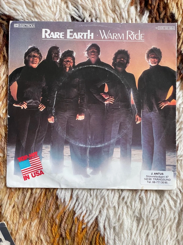 Rare earth - warm ride