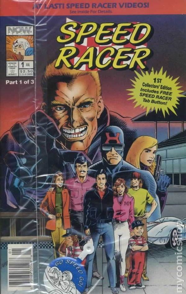 Speed Racer 1B VG 1992 immagine stock basso grado