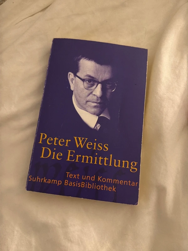 Die Ermittlung Peter Weiss