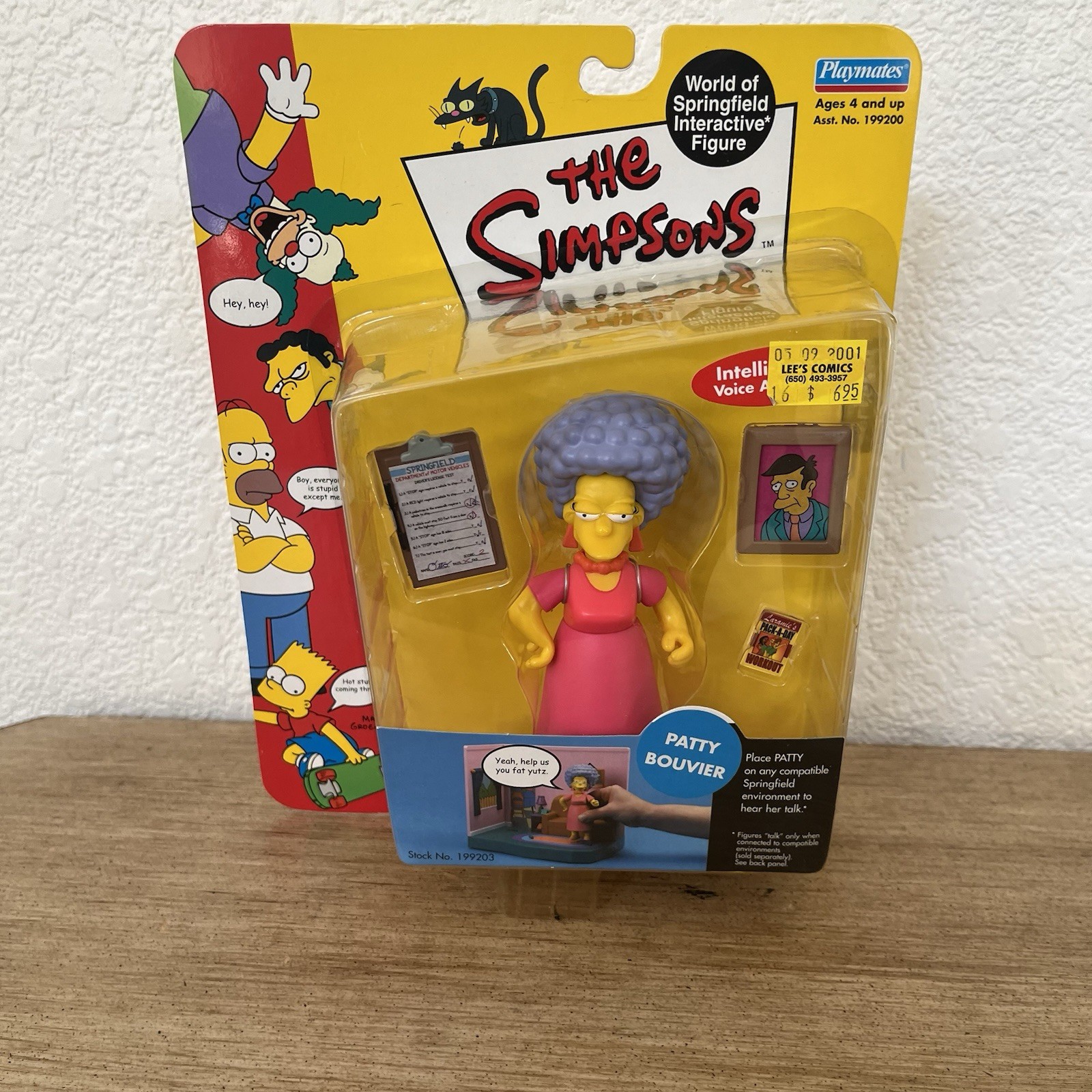 Playmates The Simpsons World of Springfield Series 4 Modellino Patty Bouvier