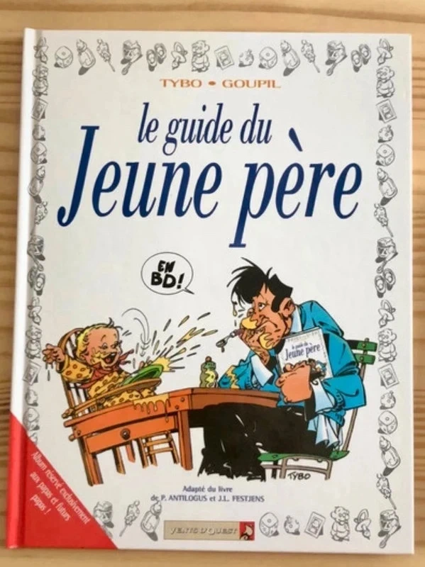 BD Le guide du jeune pere en BD - Vents d'Ouest