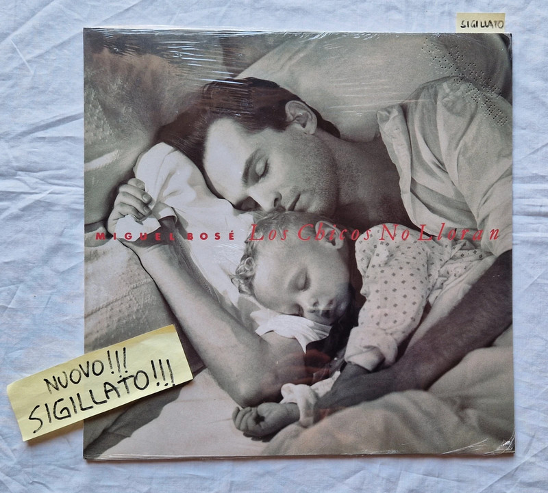 Miguel Bosè Los chicos no lloran Lp 33 giri SIgillato